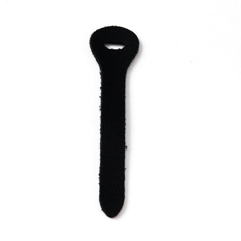 BeadsBalzar Beads & Crafts BLACK Leather DIY Zipper Puller, for Luggage, Purse Accessories, 16.5x70mm