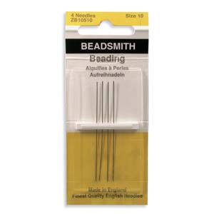 Beadsmith Beadsmith Beading Needles #10 - 4 per pack