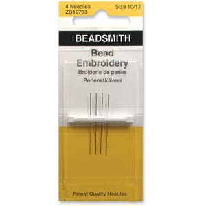 Beadsmith Needles for Bead Embroidery 4 per pack