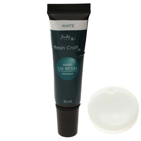 Beadsmith WHITE Craft Resin UV Resin Tube 10ml