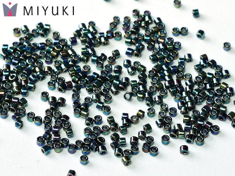 BULK 10g Miyuki Delica 11/0 Medium Blue Iris DB0005