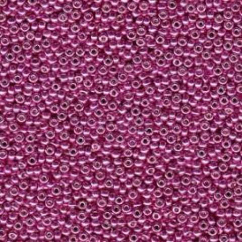 BULK 50g Miyuki Seed Beads 6/0 Duracoat Galvanized Hot Pink 4210