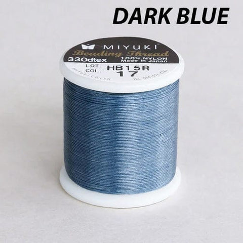 Miyuki DARK BLUE Miyuki Beading thread 50 meters