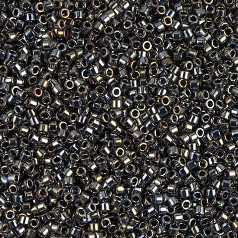 BeadsBalzar Beads & Crafts (DB0026) MIYUKI DELICA 11/0 METALLIC BLACK LUSTER (5 GMS)